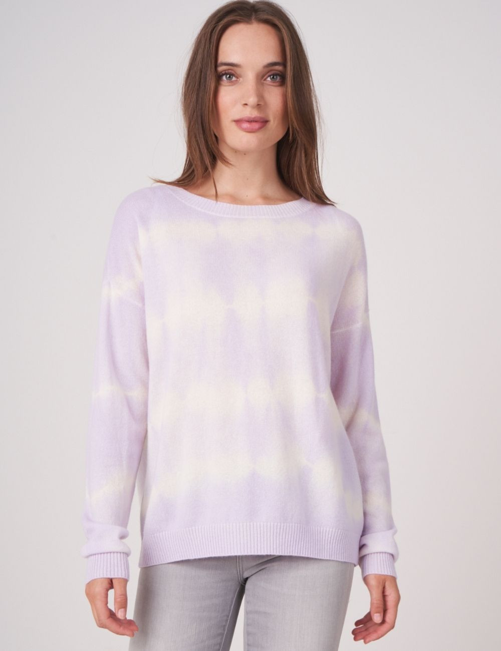 101551 9379 Lilac Tie Dye Sweater Repeat