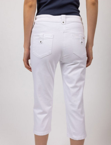 Pantacourt Élodie blanc -...