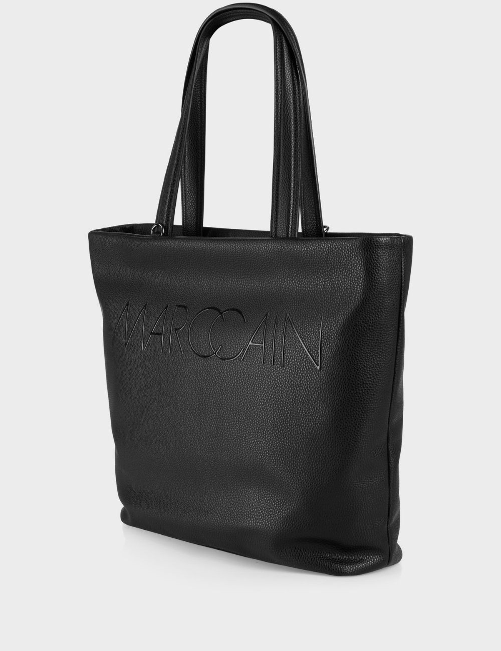 Tote bag in faux nappa leather - Marc Cain