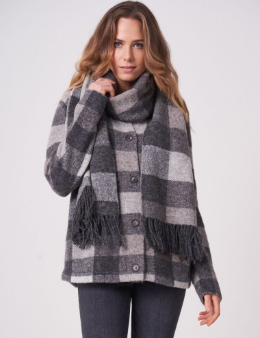 Checkered scarf - Repeat