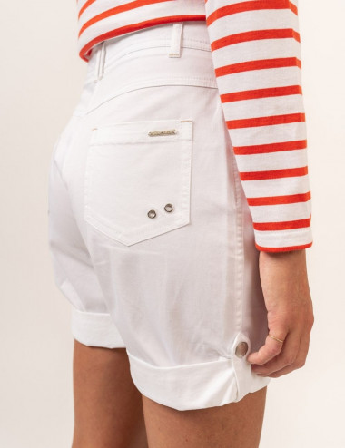 Short Marie II blanc -...