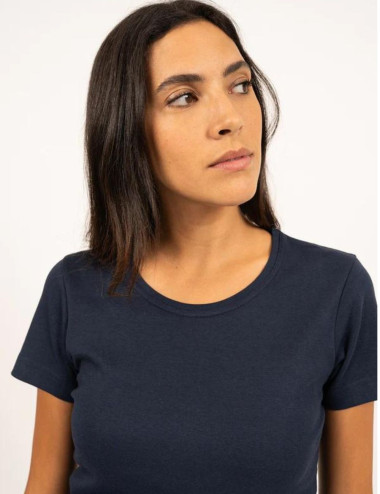 T-Shirt Ajaccio II marine -...