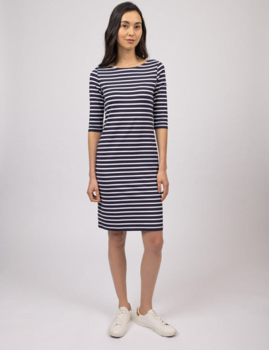 Robe Propriano marine à...