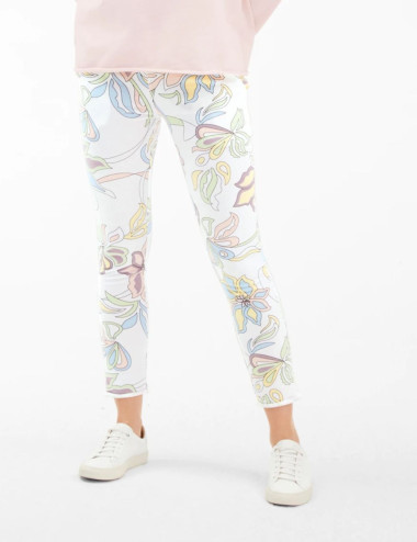 Floral print trousers - Juvia