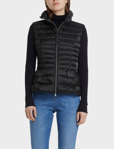 Veste matelassée noire -...