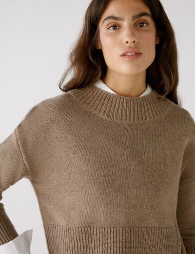 Wool blend pullover - OUI