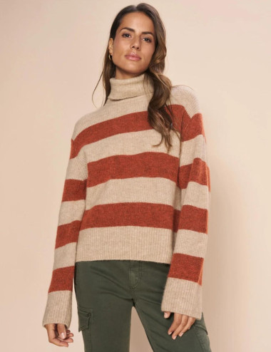 Aidy turtleneck pullover -...