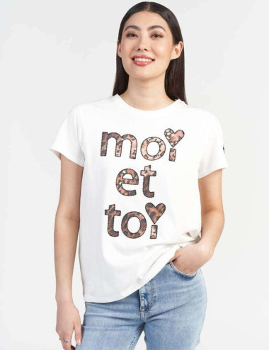 T-Shirt ''Moi et Toi'' -...