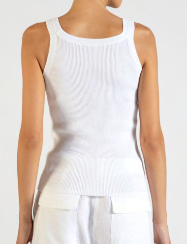 Camisole with shiny detail