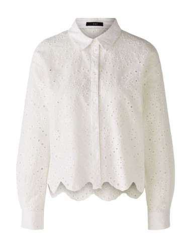 Blouse with English embroidery