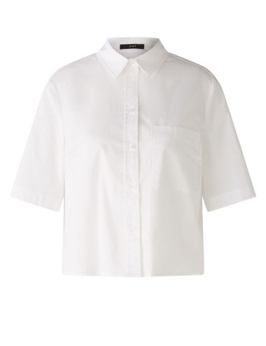 White short-sleeved blouse
