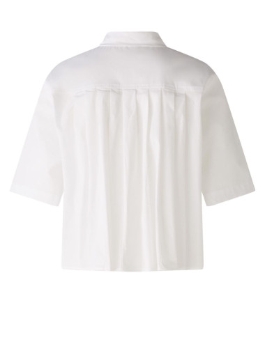 White short-sleeved blouse