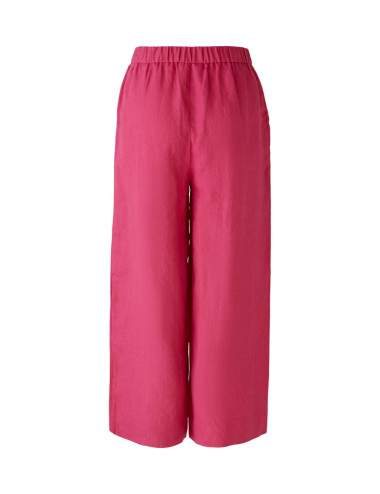 Pink linen trousers