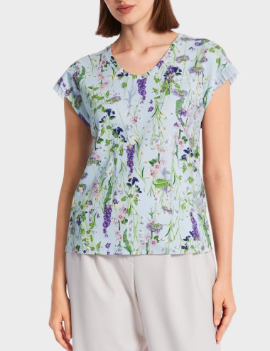 T-shirt with floral design