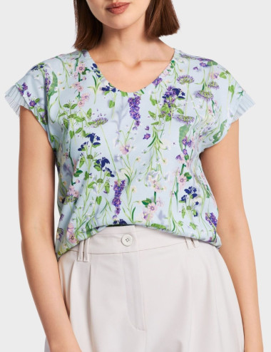 T-Shirt motif floral