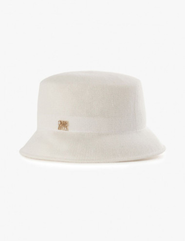 Chapeau en coton blanc