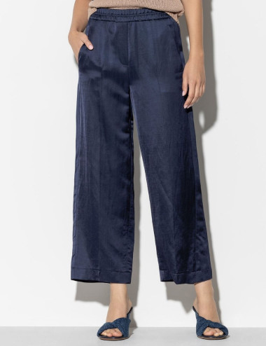 Wide-leg trousers with...