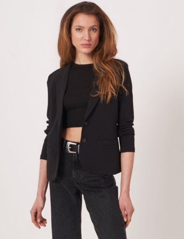 veston noir pour femme Repeat