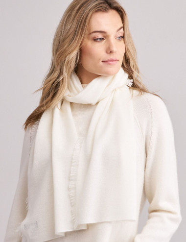 Écharpe en cachemire à...