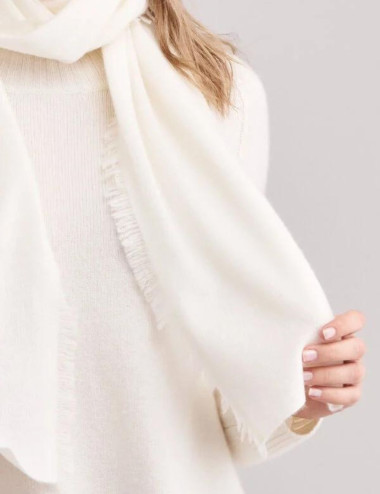 Écharpe en cachemire à...