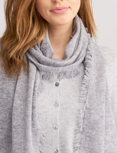 Écharpe en cachemire à...