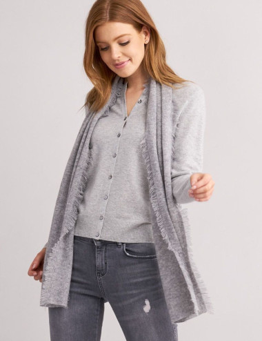 Écharpe en cachemire à...