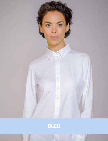 Chemise bleu pâle en...