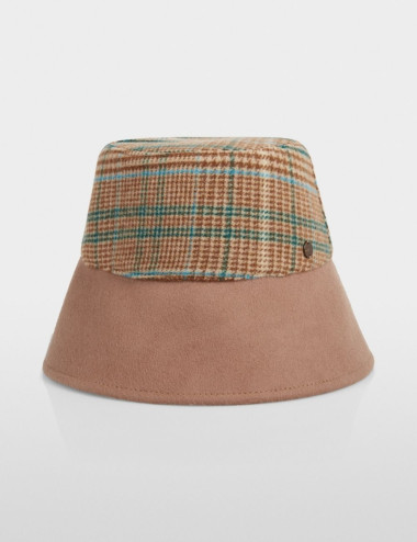 Chapeau bob en mélange de...