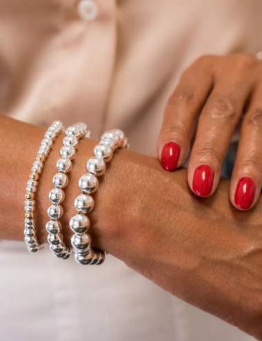 Bracelet Be Bold 8mm Argent...
