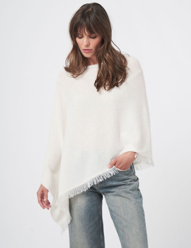 Poncho asymétrique à...