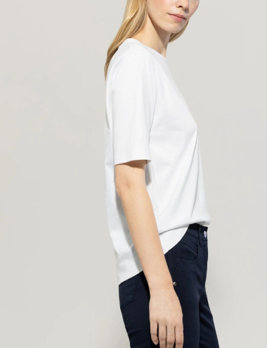 T-shirt basique blanc -...