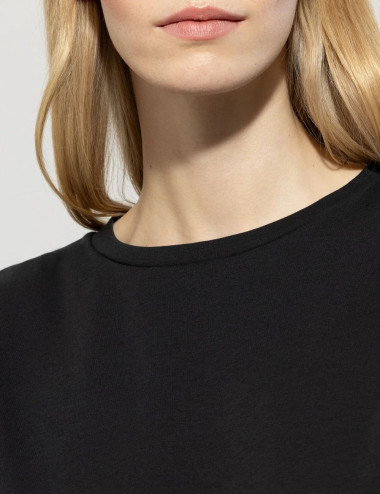 T-shirt basique noir -...