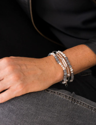 Bracelet Be Brazen Argent -...