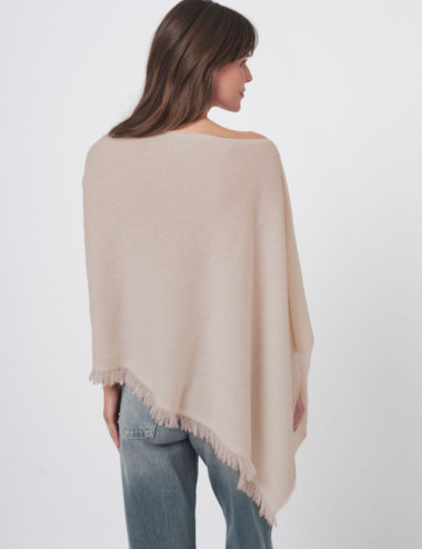 Poncho asymétrique à...