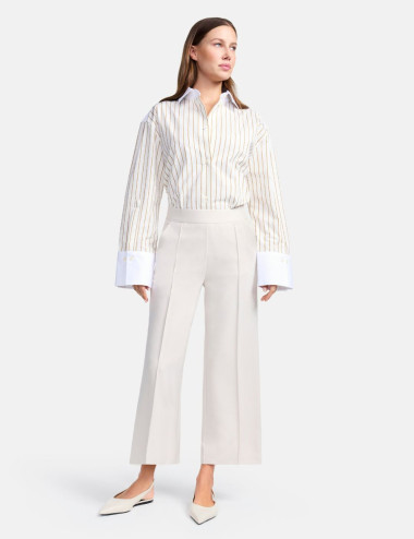 Pantalon Cameron beige pâle...