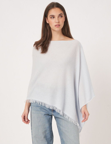 Poncho asymétrique à...