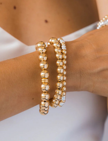 Bracelet Be Bold 10mm en Or...