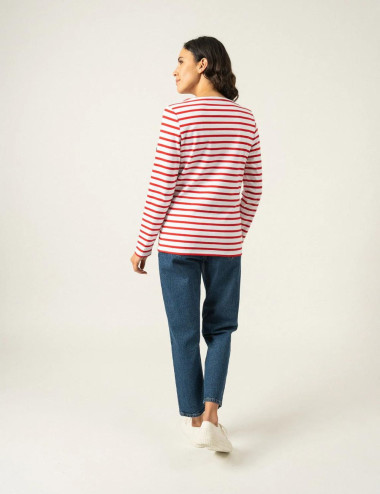 T-Shirt Minquidame blanc et...
