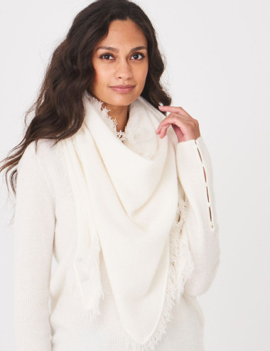 Écharpe triangulaire en...