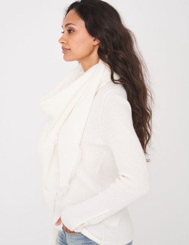 Écharpe triangulaire en...