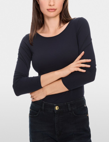 Délicat t-shirt à manches...