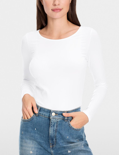 Délicat t-shirt à manches...