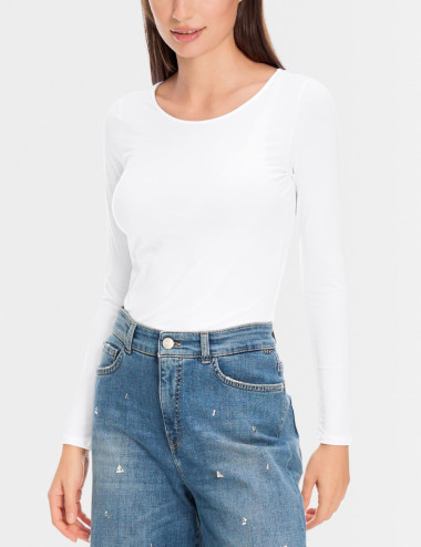 Délicat t-shirt à manches...