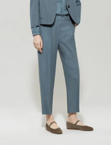 Pantalon fuselé avec...