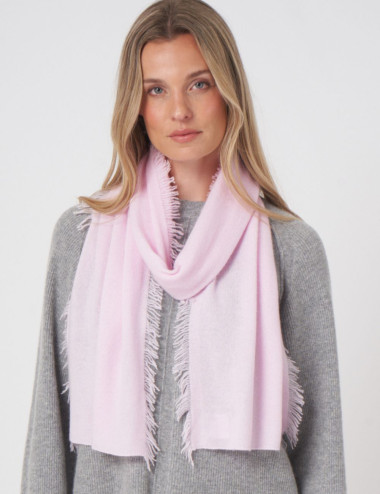 Écharpe en cachemire à...