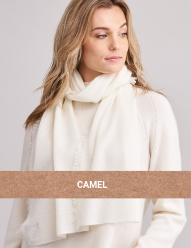 Écharpe en cachemire à...