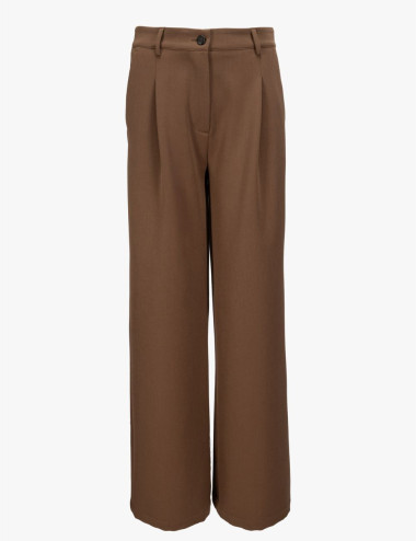 Pantalon à taille haute...