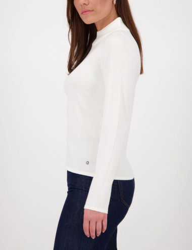 Pull basique à col montant...