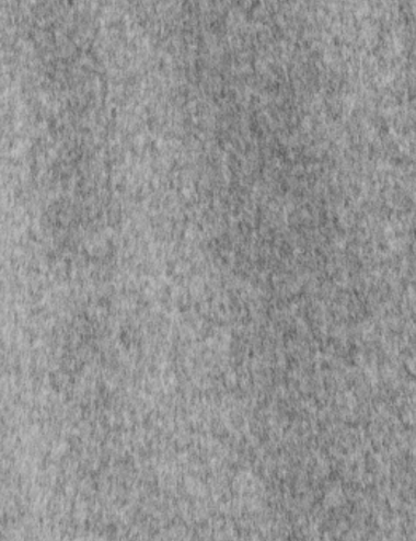 Manteau long gris platine -...