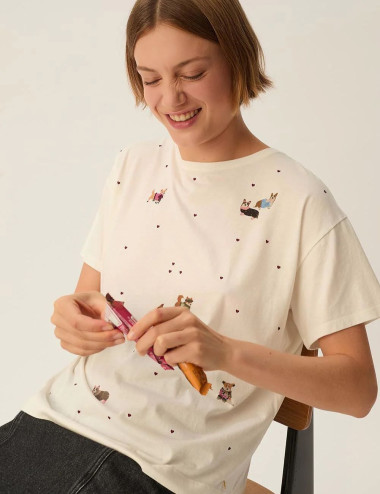 T-shirt Fanelie - Des...